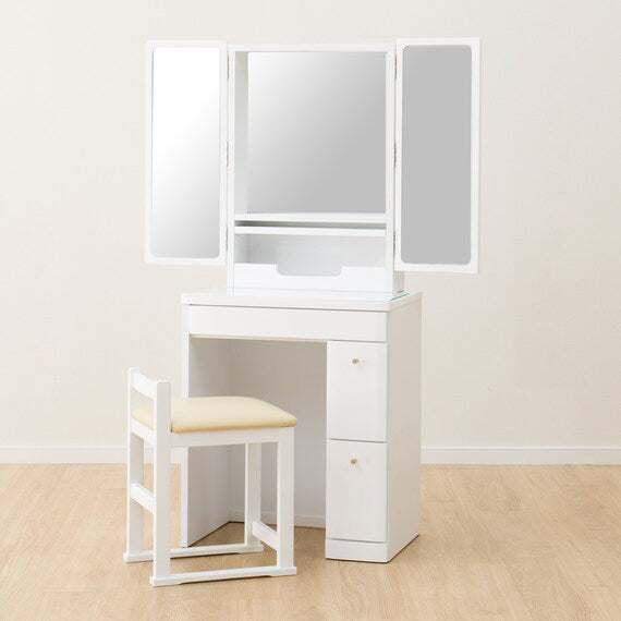 THREE-SIDED MIRROR VANITY ASEAN DR2 60 WH