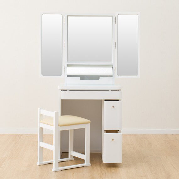 THREE-SIDED MIRROR VANITY ASEAN DR2 60 WH