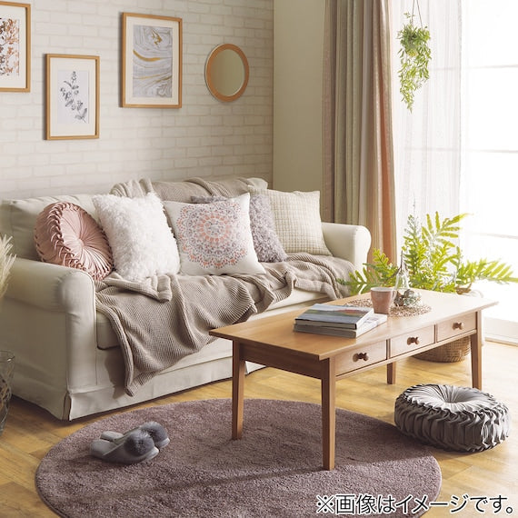ROUND CUSHION DAHLIA GY