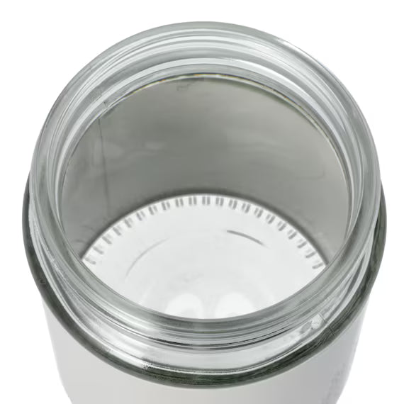 HŨ THỦY TINH NẮP SẮT 350ML MÀU MO ST01