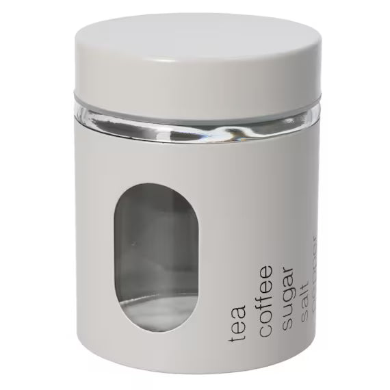 HŨ THỦY TINH NẮP SẮT 600ML MÀU MO ST01