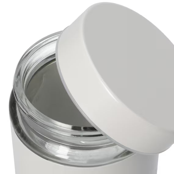 HŨ THỦY TINH NẮP SẮT 600ML MÀU MO ST01