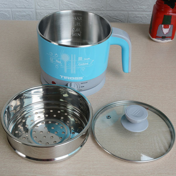 MULTI-FUNCTIONAL COOKING KETTLE 1.2L 1000W TS1366