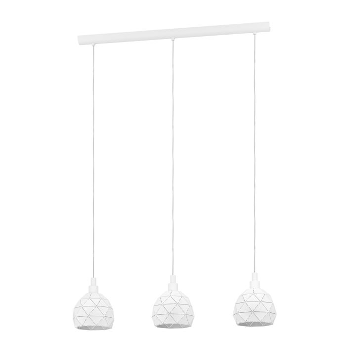 PENDANT LAMP 97857 WHITE TRIANGLE 3L WH