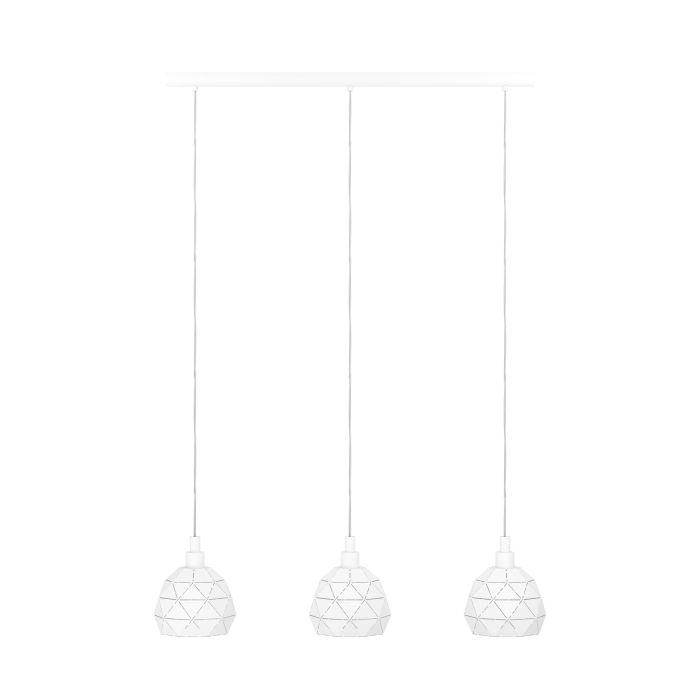 PENDANT LAMP 97857 WHITE TRIANGLE 3L WH