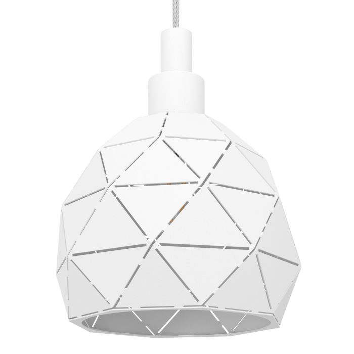 PENDANT LAMP 97857 WHITE TRIANGLE 3L WH