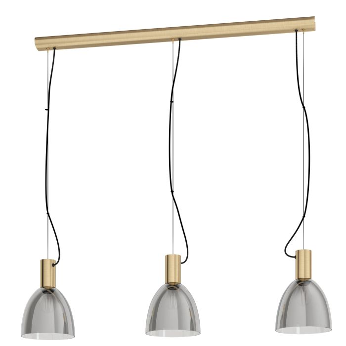 PENDANT LAMP 99314 BRONZED GLASS 3L