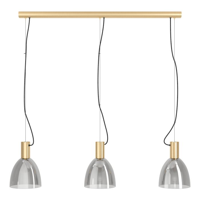 PENDANT LAMP 99314 BRONZED GLASS 3L