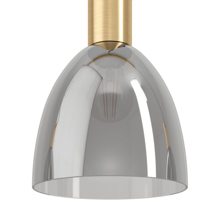 PENDANT LAMP 99314 BRONZED GLASS 3L
