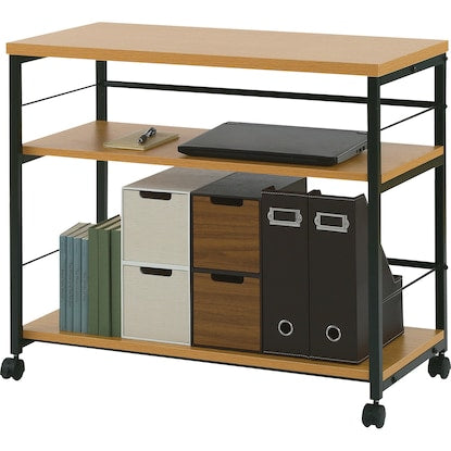 SHELF PEDESTAL PREFE 8040 LBR/BK