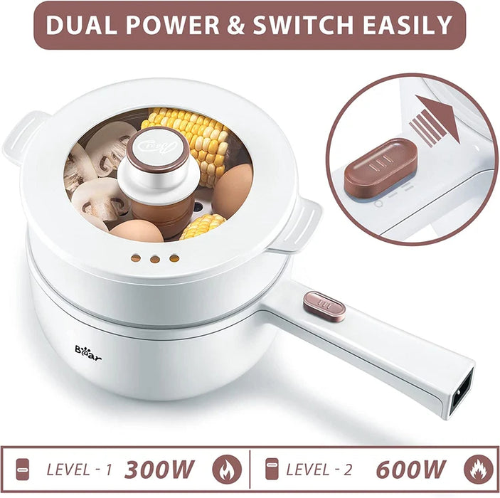 MULTI-FUNCTION ELECTRIC POT 1.6L BEAR DRG-E15F2