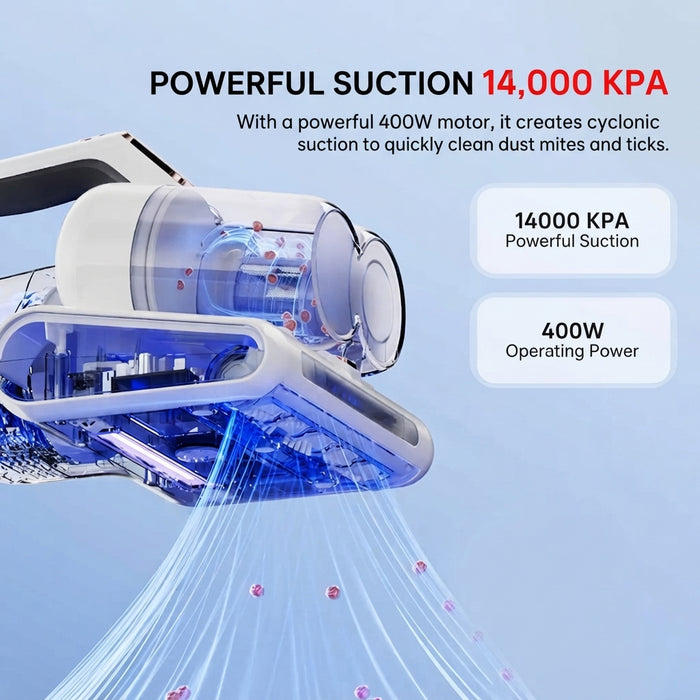 SOFA & BED VACUUM CLEANER AQUA AQS-CMP105R(W)-VN