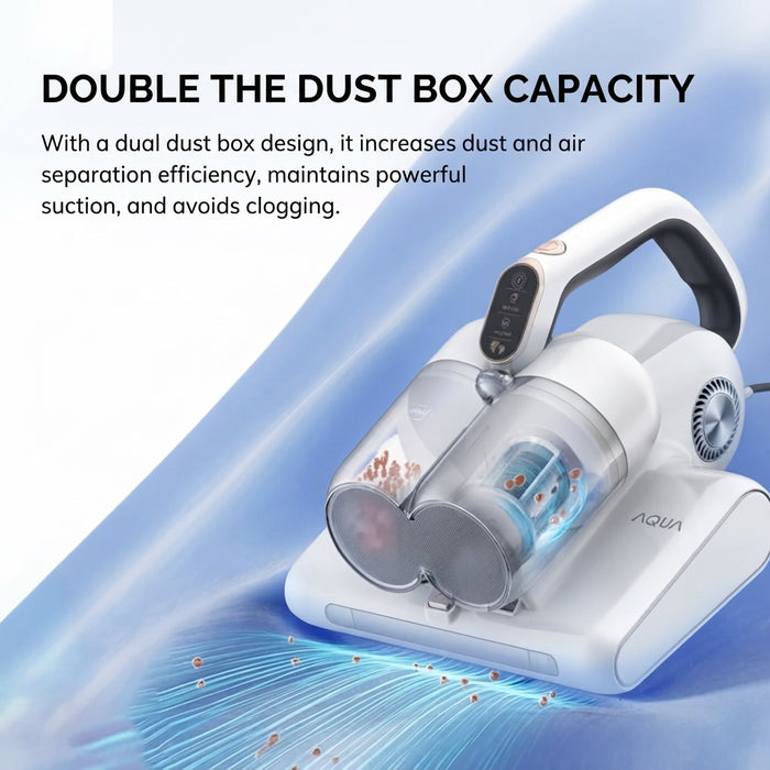 SOFA & BED VACUUM CLEANER AQUA AQS-CMP105R(W)-VN