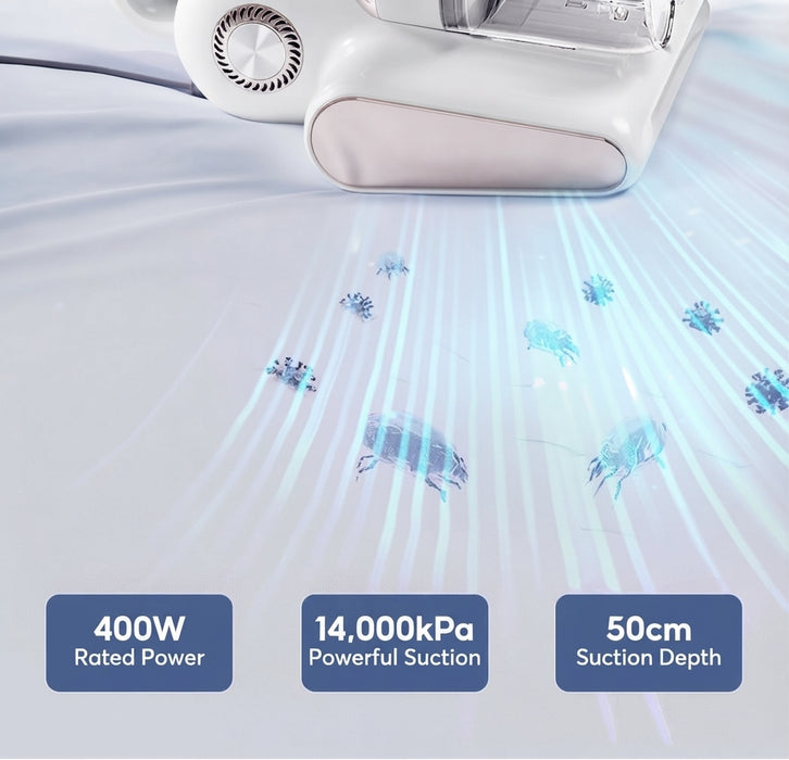 SOFA & BED VACUUM CLEANER AQUA AQS-CMP105R(W)-VN