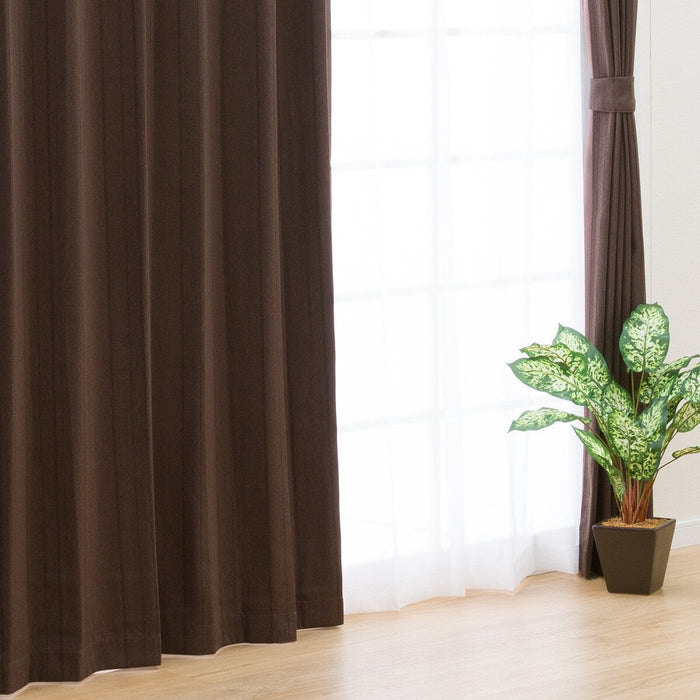 4P CURTAIN N-RUSSET BR 100X200X4