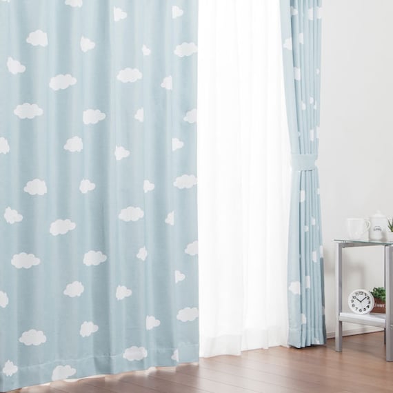 CURTAIN LUVO BL 100X200X2