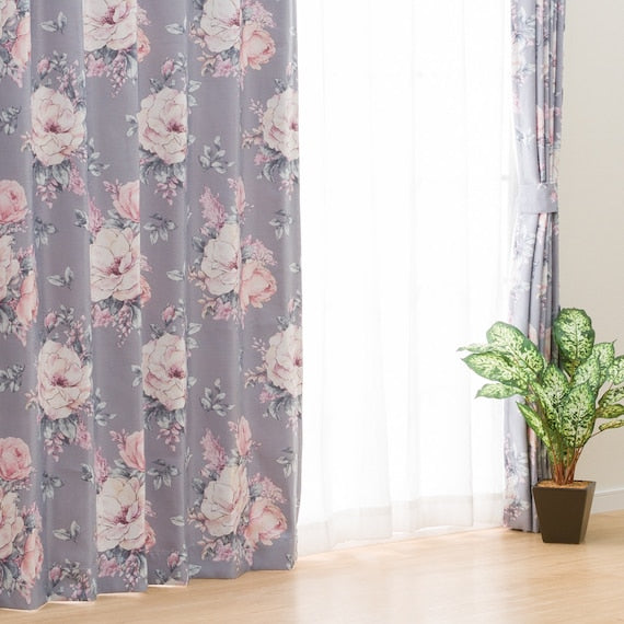 CURTAIN PEONY 100X135X2
