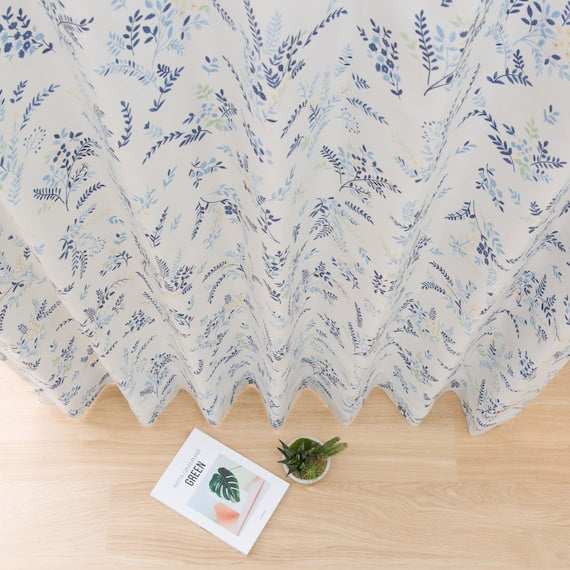 CURTAIN PETITEFLOWER 100X135X2