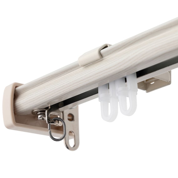VEINED CURTAINRAIL KR3 WH 2M/W
