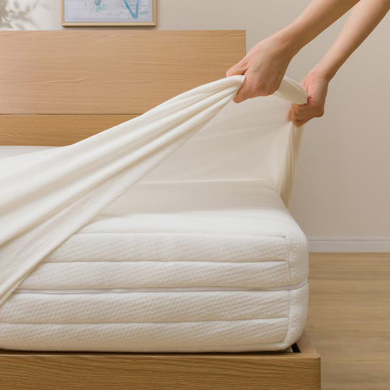 GA BỌC NỆM COTTON WASH WH S