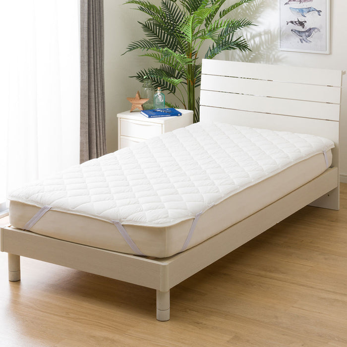 MATTRESS PAD N-COOL SP WD WH S2402