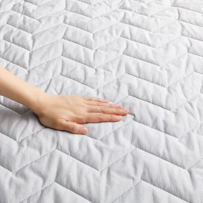 MATTRESS PAD N-COOL WSP WD GY S2403