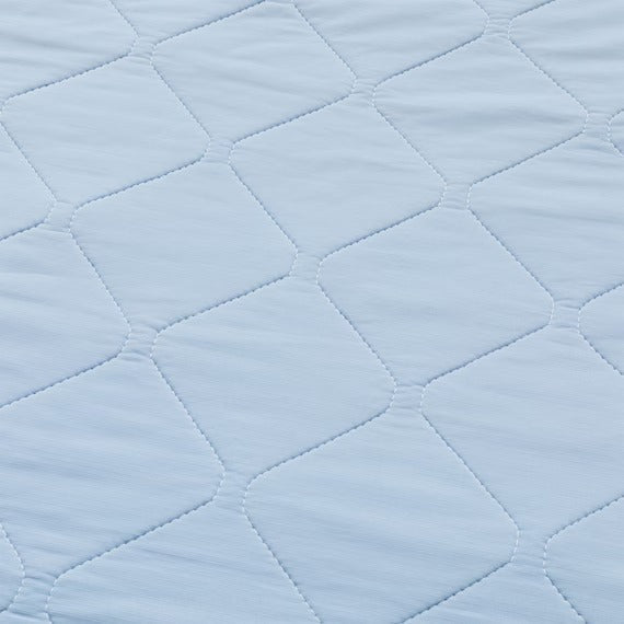 PADDED SHEET TOPPER WITHOUT BANDS N COOL SP S BL S2502