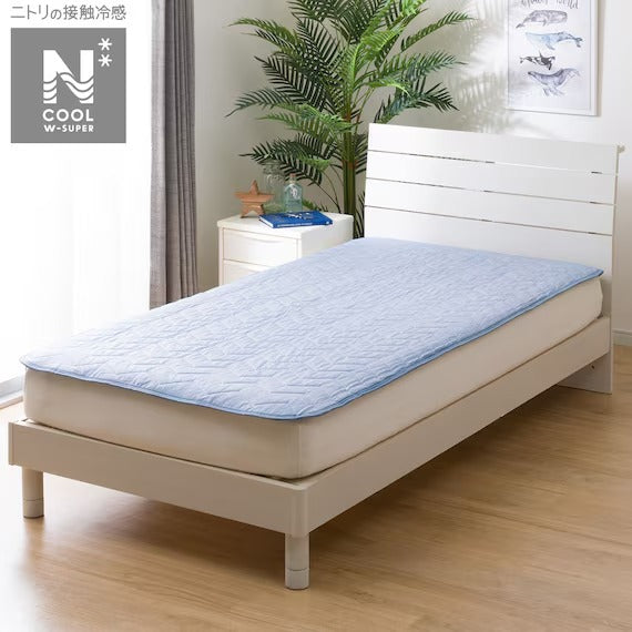 RUBBERLESS MATTRESS PAD N COOL WSP WD DBL S2403