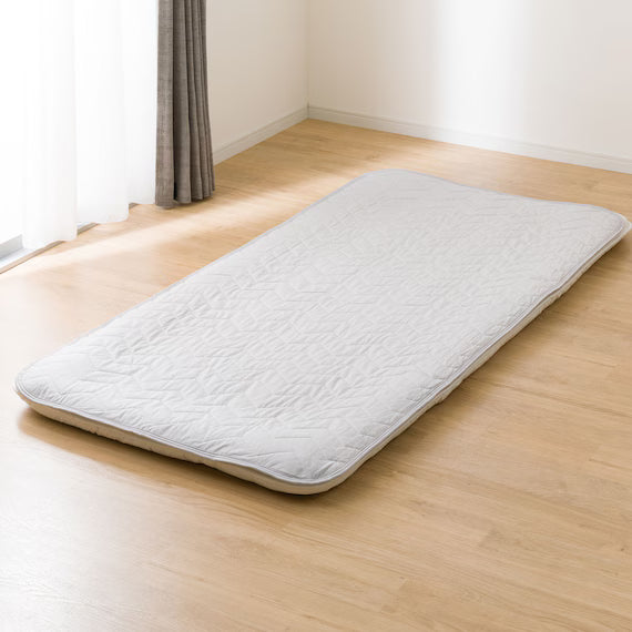 RUBBERLESS MATTRESS PAD N COOL WSP WD GY S2403