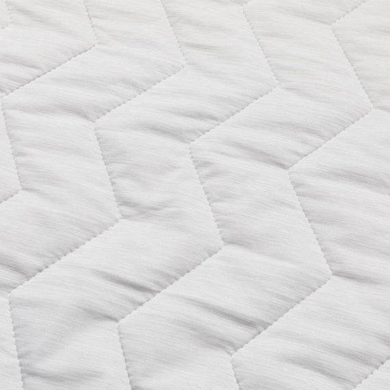 RUBBERLESS MATTRESS PAD N COOL WSP WD GY S2403
