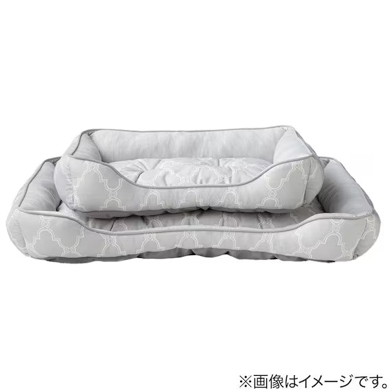 PET BED N-COOL WSP L-SQUARE GY S244