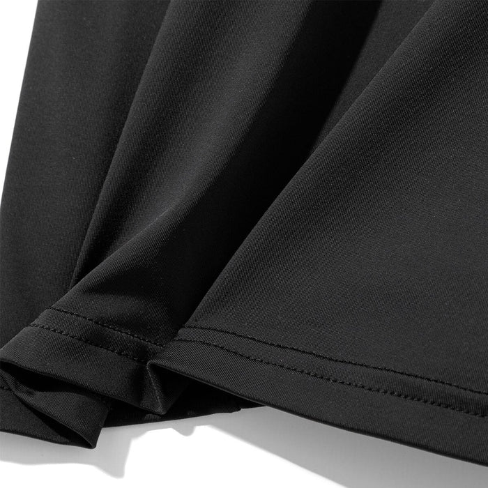 ÁO THUN NAM SIÊU MÁT CỔ TIM MÀU ĐEN SIZE L