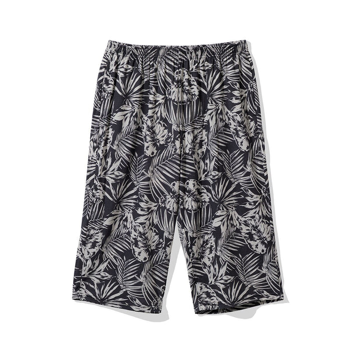 MEN'S SUPER COOL THREE-QUARTER LENGTH ROOM PANTS LEAF BL LL