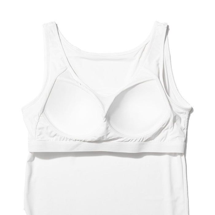 ÁO CAMISOLE MÁT CÓ CÚP NGỰC MÀU TRẮNG LL