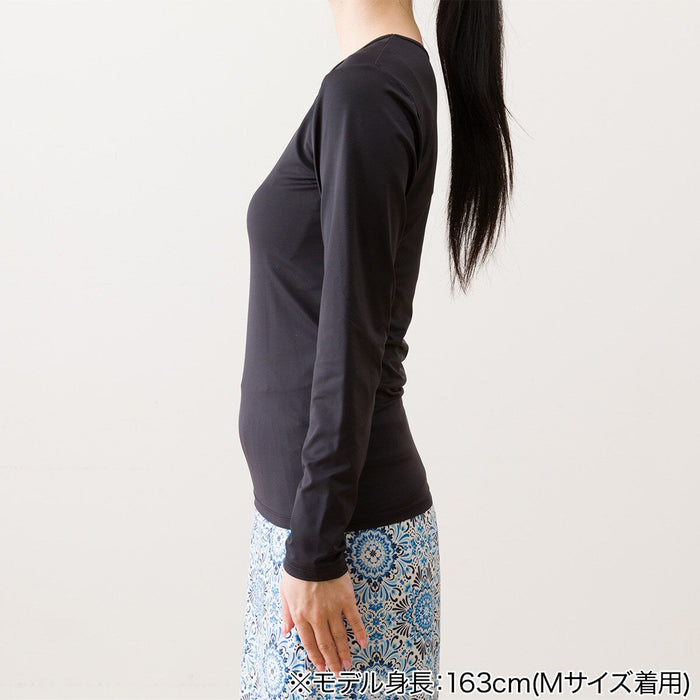 ÁO CHỐNG NẮNG SIÊU MÁT UV NỮ MÀU ĐEN M