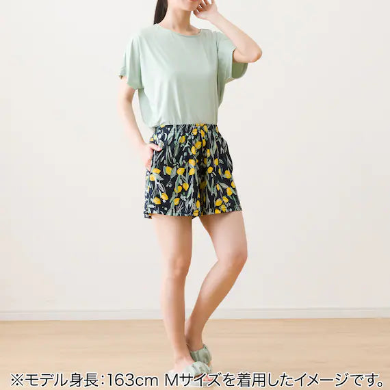 WOMEN SUPER COOL ROOMPANTS SHORT LENGTH  LEMON LL