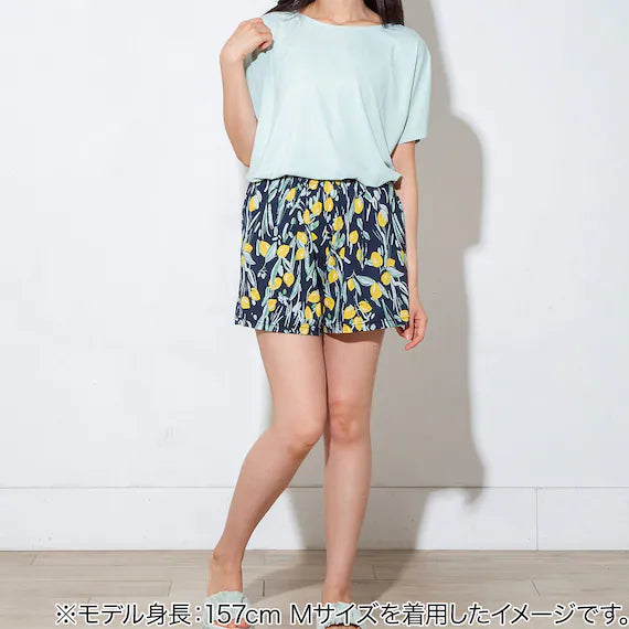 WOMEN SUPER COOL ROOMPANTS SHORT LENGTH  LEMON LL