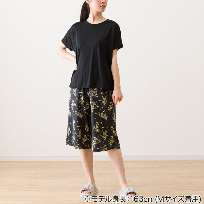 WOMEN'S SUPER COOL ROOMWEAR SET FLOWER BK M