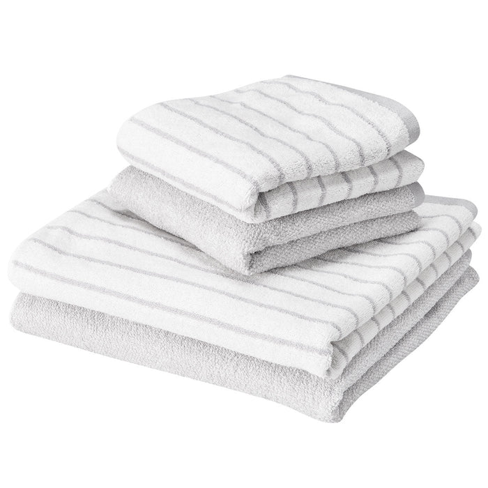 BATH TOWEL 2P SET SUCCEED LGY