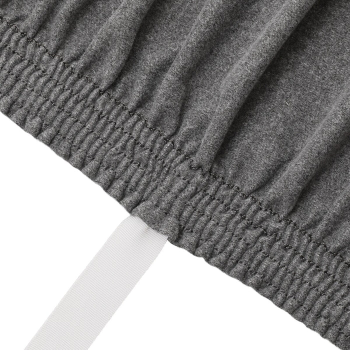 STRETCHED SOFA COVER WITH ARM RISE 2P GY