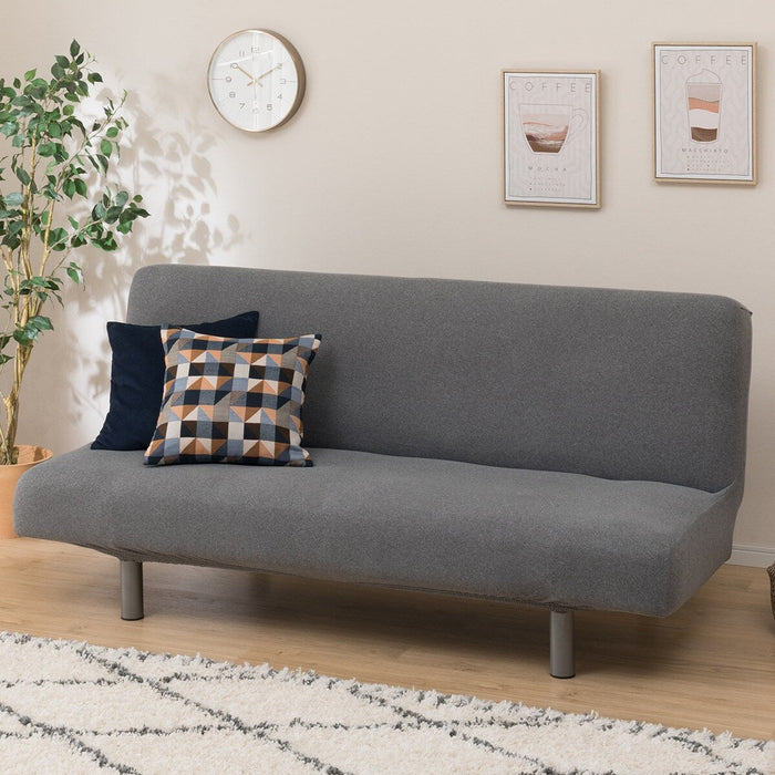 STRETCHED SOFA BED COVER RISE GY