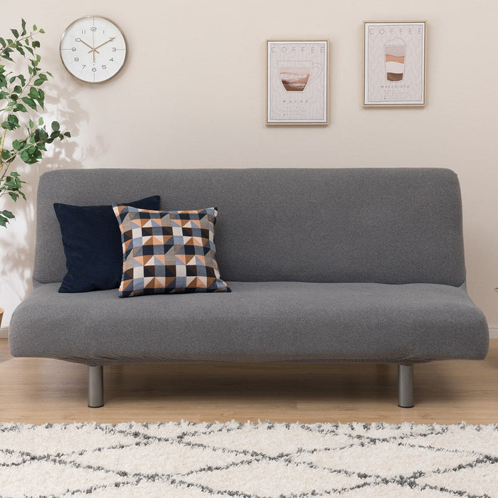 STRETCHED SOFA BED COVER RISE GY