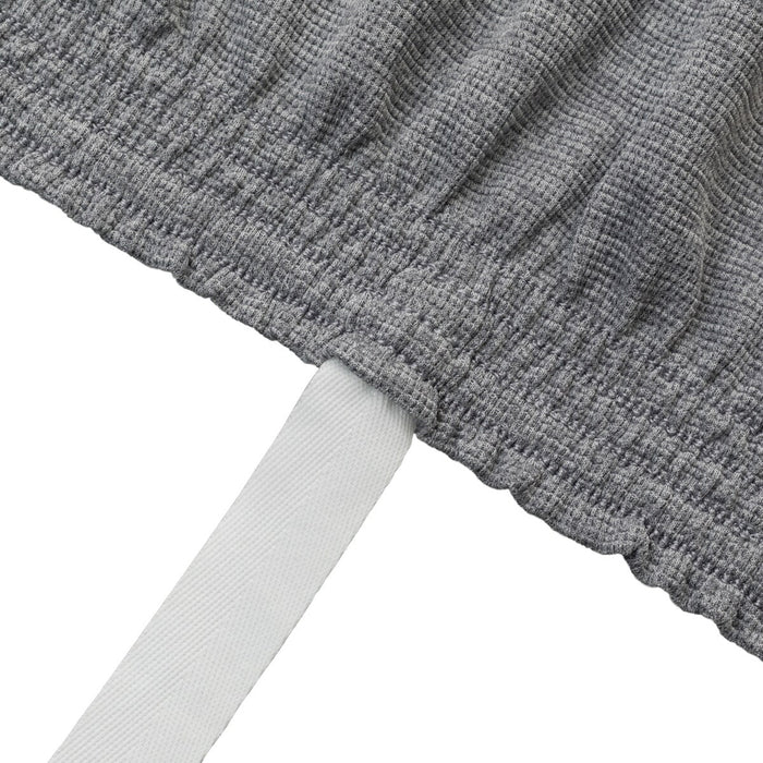 STRECH ARMSOFA COVER MOTTLE GY 2P
