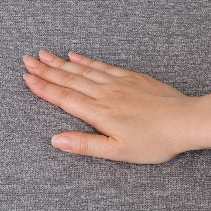 STRECH ARMSOFA COVER MOTTLE GY 3P