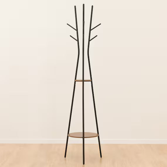 TRI-POLE HANGER W/BAG SHELF MBR/BK SR02