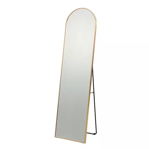 GOLD ARCH STAND MIRROR