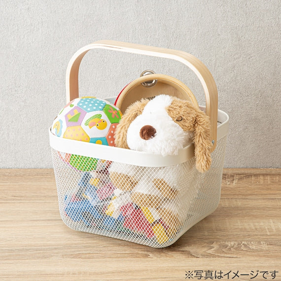 BASKET ET02 SQUARE WH