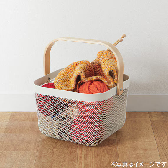 BASKET ET02 SQUARE WH
