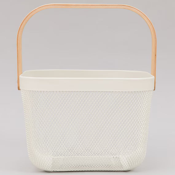 BASKET ET02 SQUARE WH
