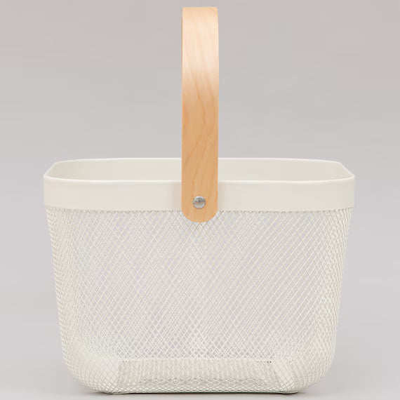 BASKET ET02 SQUARE WH